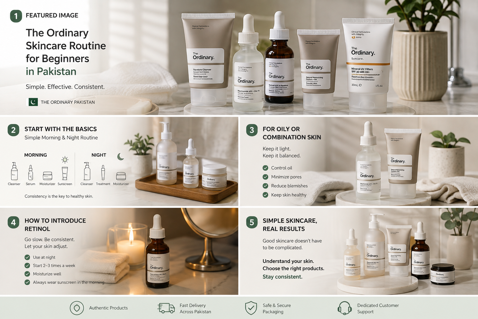 The Ordinary Skincare Routine for Beginners in Pakistan