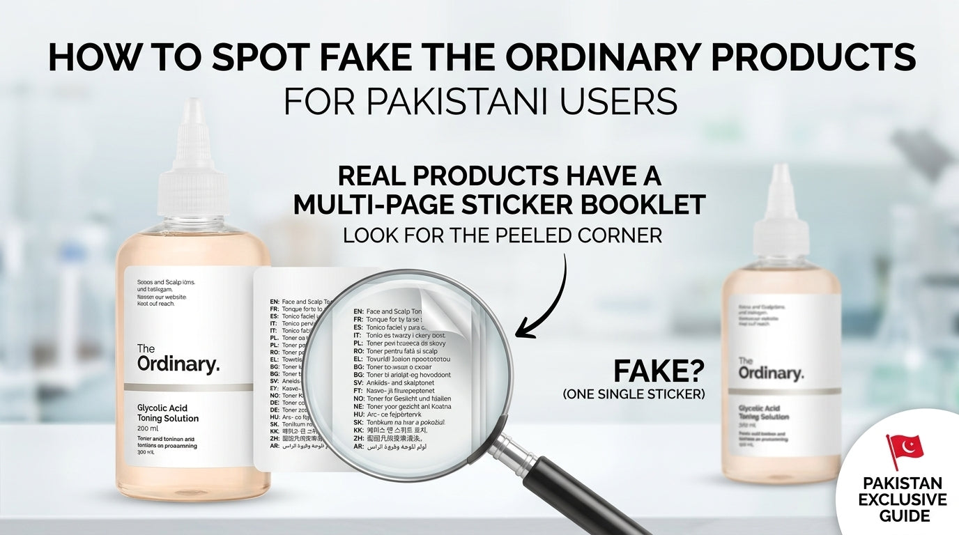 How to Spot Fake The Ordinary Products: For Pakistani Users