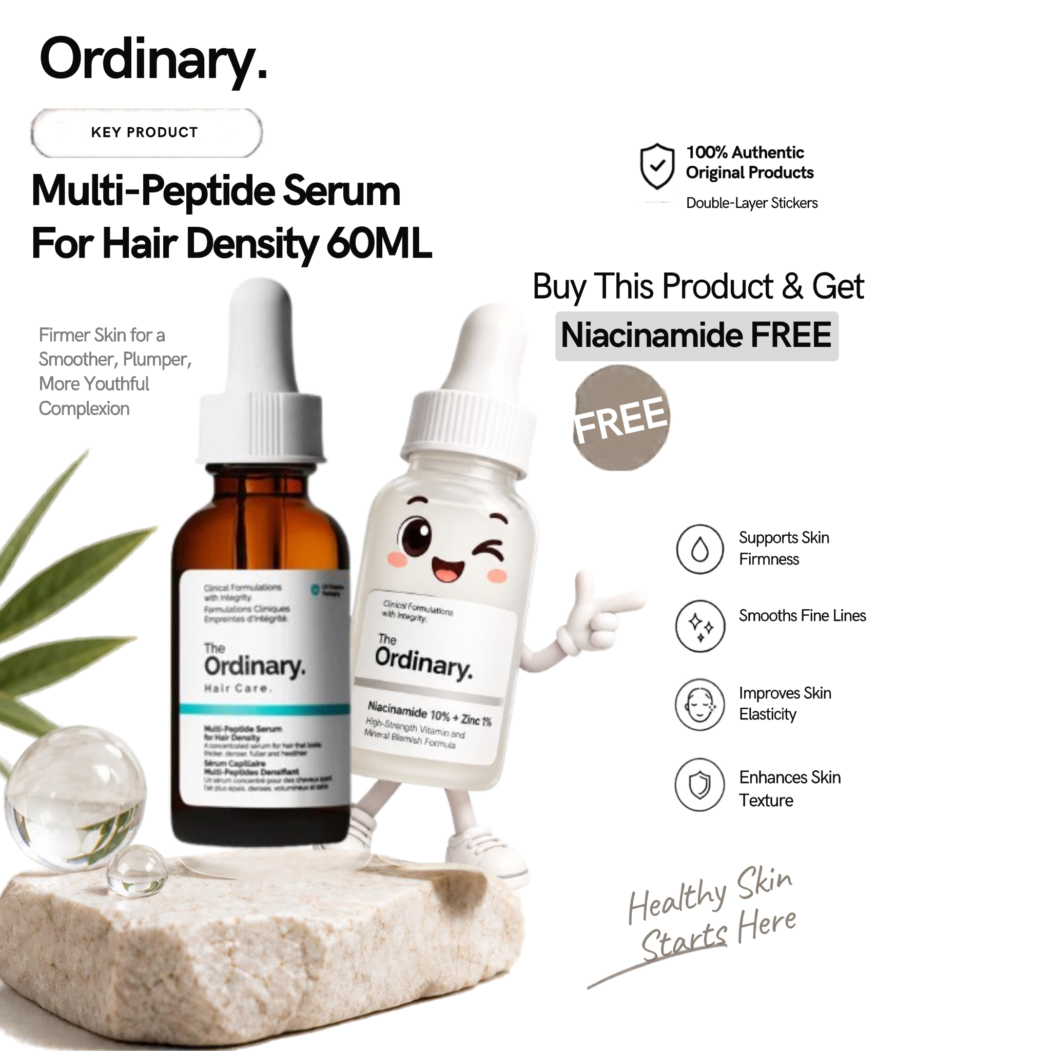 Multi-Peptide Serum + FREE Niacinamide