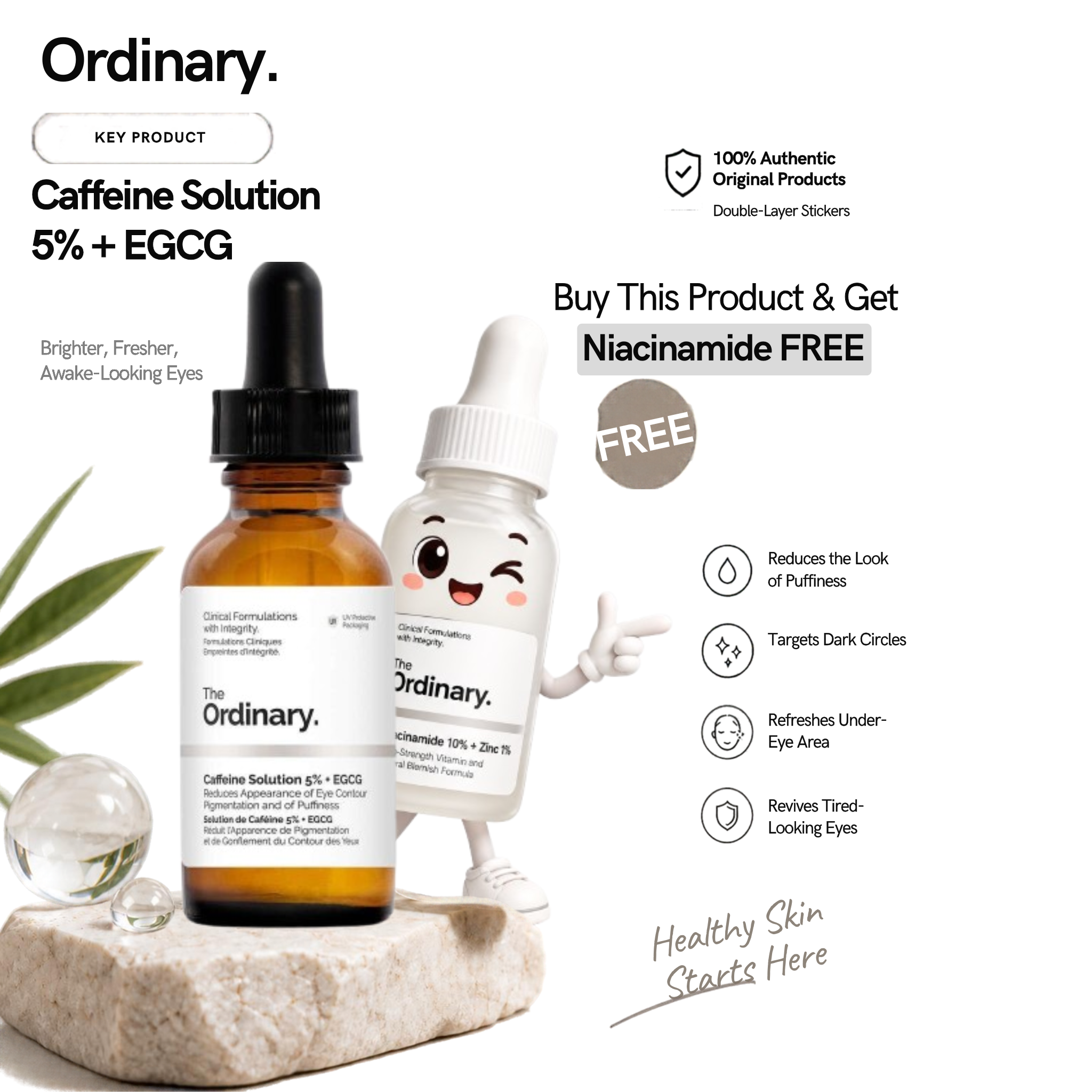 Caffeine Solution + FREE Niacinamide