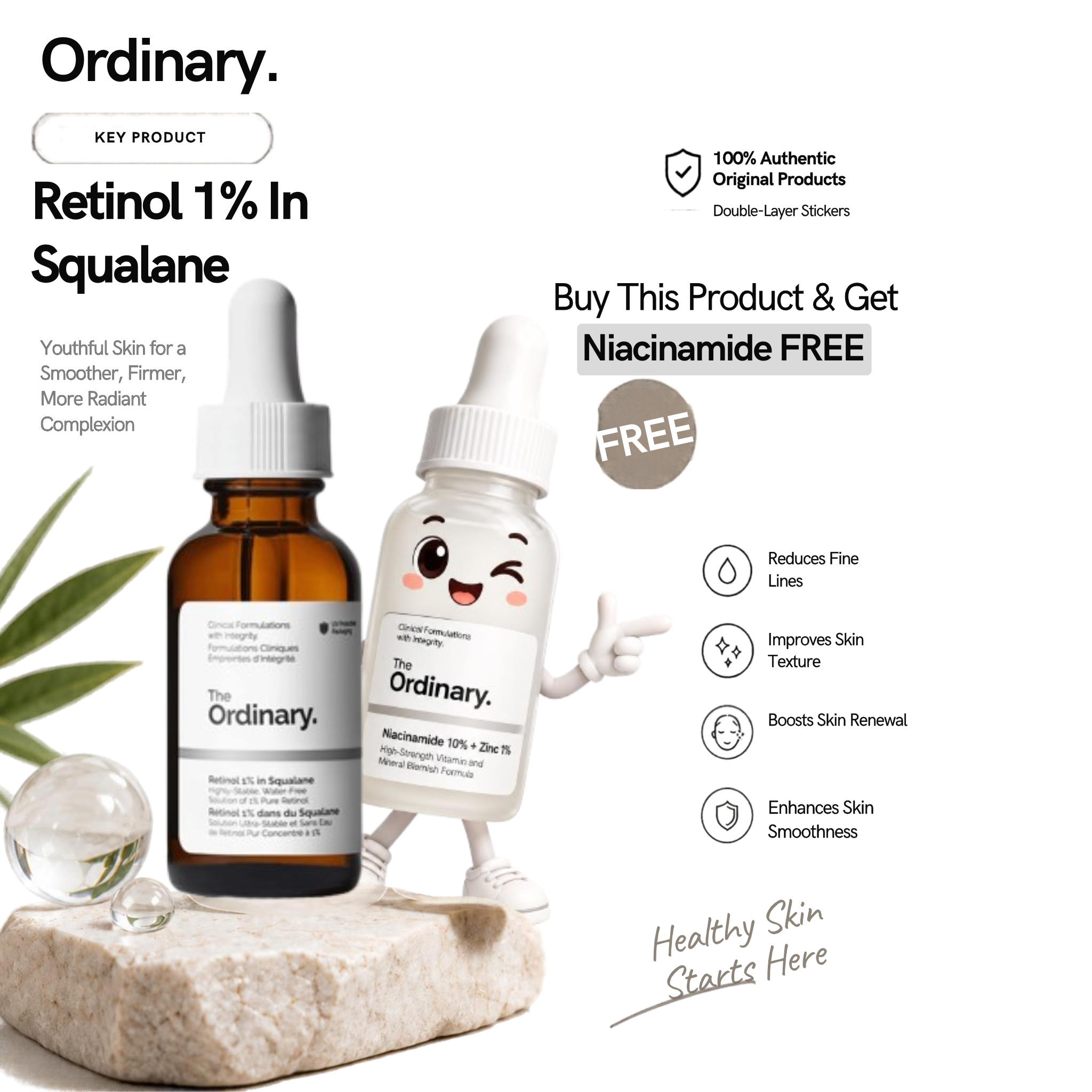 Retinol + FREE Niacinamide