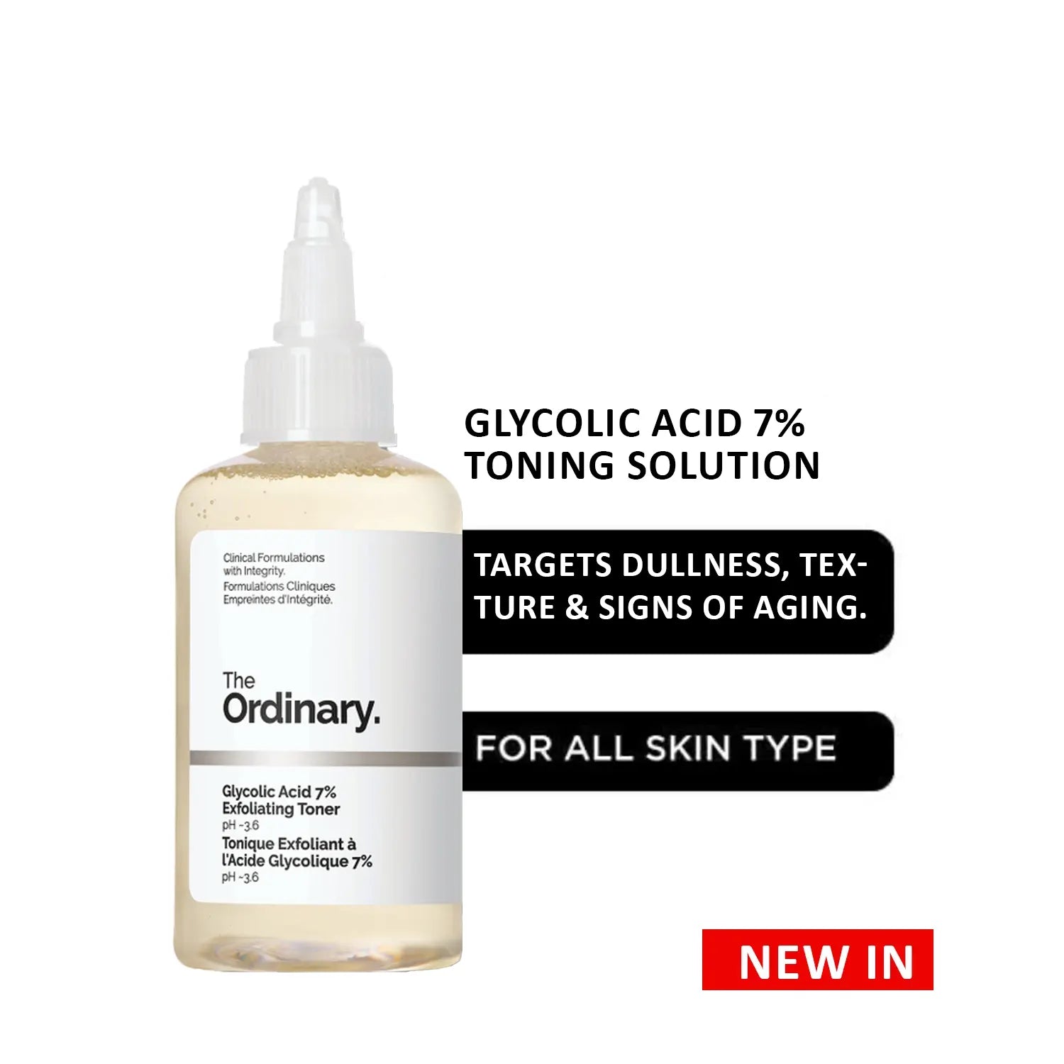 The Ordinary Glycolic Acid 7% Toning Solution 240ML