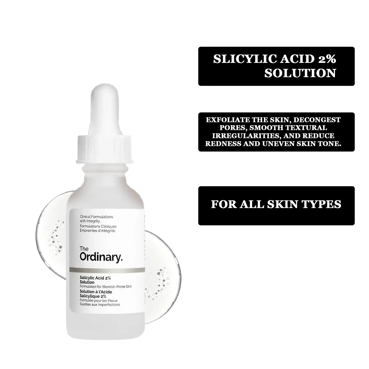 The Ordinary Salicylic Acid 2% Solution for acne breakout treatment in Pakistan